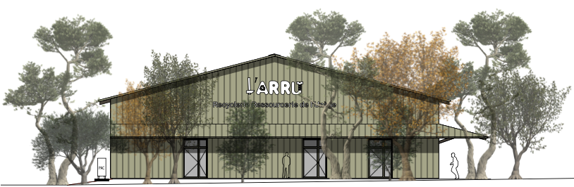 Fa&ccedil;ade nord Vallabrix projet